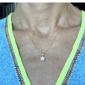 Mother of Pearl Necklace - Star
