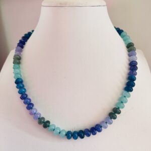 Azure mixed Beads Necklace